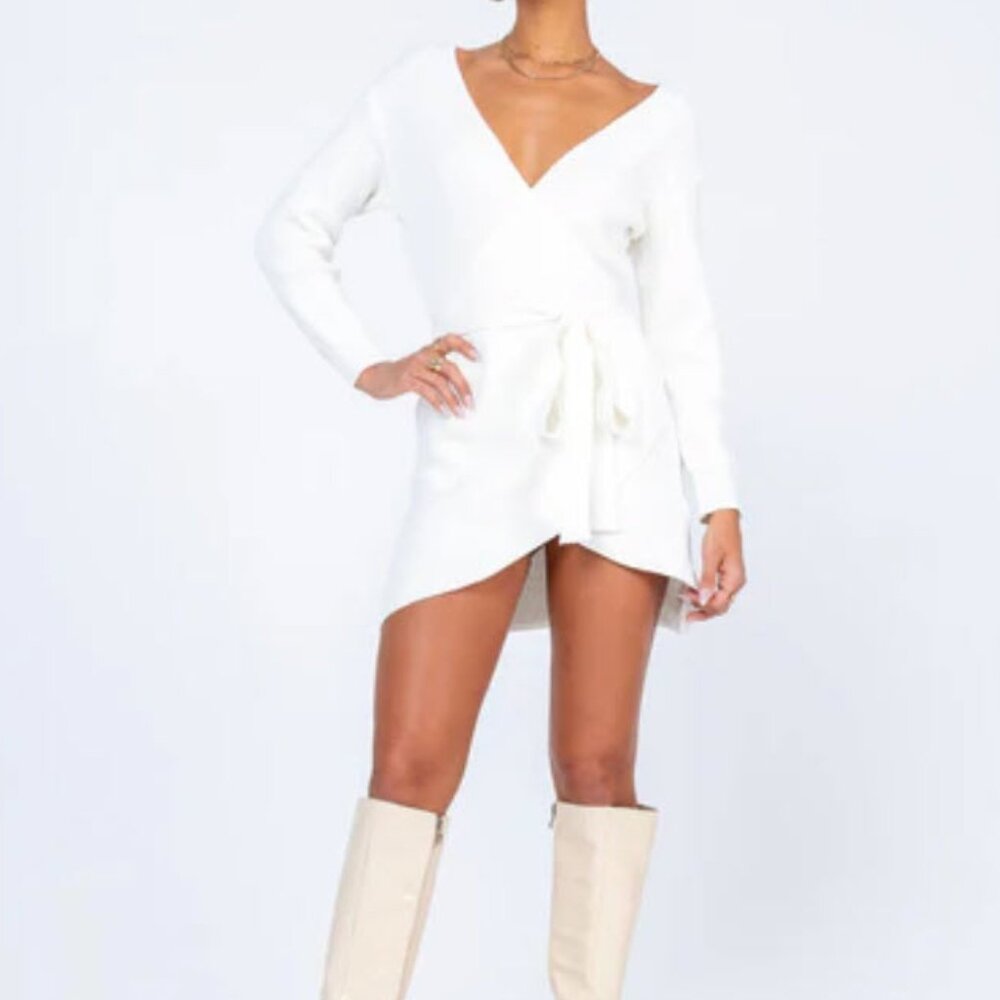 PHENIX MINI DRESS WHITE - Picture 7 of 7
